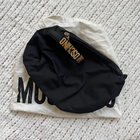 Moschino Vintage Black Wrist Strap Bag - Picture 8 of 8